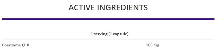 Elite Q10 100 mg | COQ10 30 GEL kapsuly