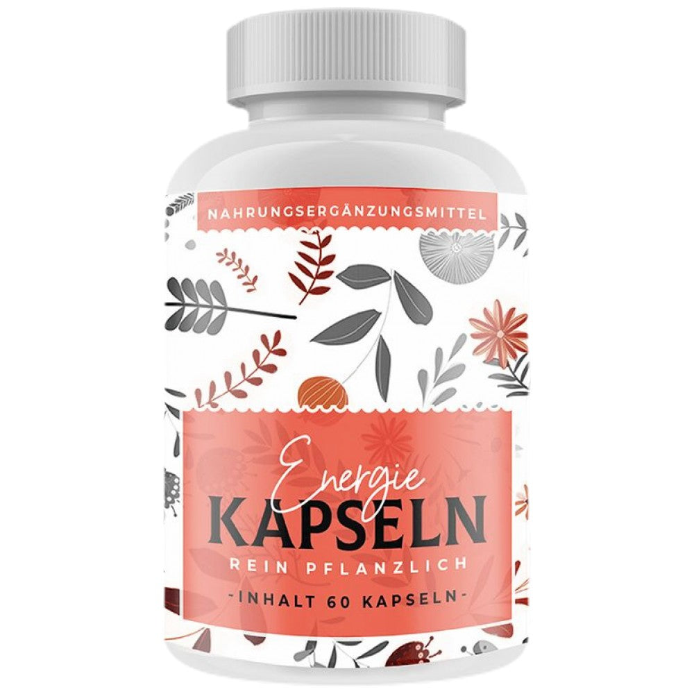 Energy Booster s vitamínmi a kofeínom - 60 kapsúl