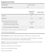 Večer Primrose Oil 1000 mg | Vegánsky receptúra ​​- 90 gélových kapsúl