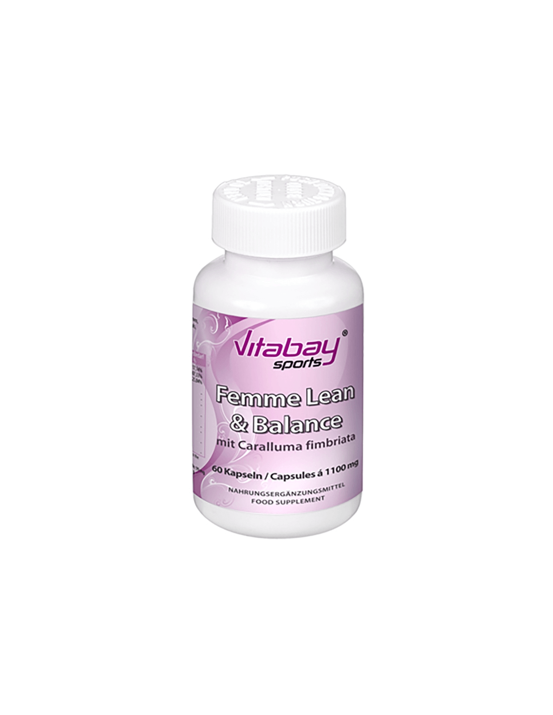 Femme Lean &amp; Balance mit Caralluma fimbriata / Formula pre jemnú siluetu s caralluma fimbriata, 60 kapsúl <tc>Vitabay</tc>