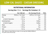 Nižšie kaly na kuchyňu Fit | Caesar Dressing - 425 ml