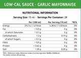 Nižšie kaly na kuchyňu Fit | Cesnak a majonéza - 425 ml