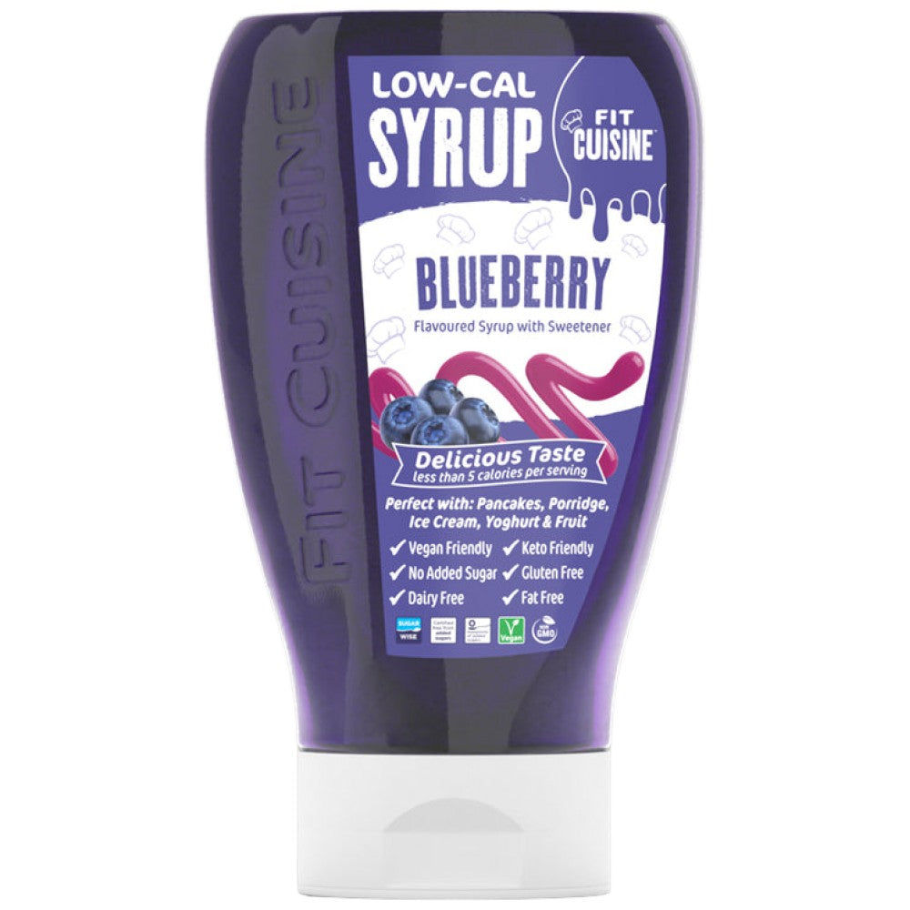 Nižší sirup s nízkym obsahom kalu | Čučoriedka - 425 ml