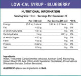 Nižší sirup s nízkym obsahom kalu | Čučoriedka - 425 ml
