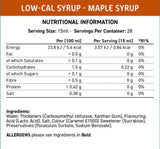 Nižší sirup s nízkym obsahom kalu | Javor - 425 ml