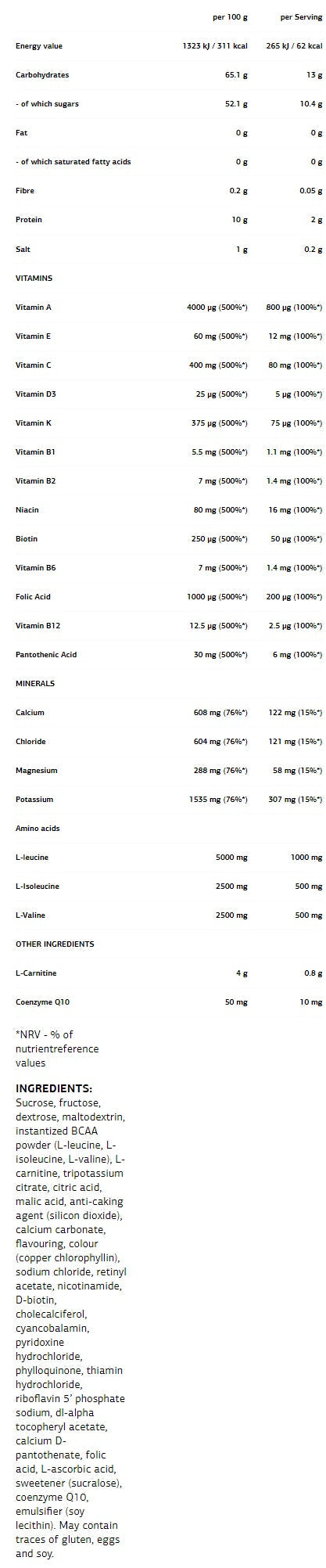 FILACTICKÝ ISOTONICKÝ POTREBA - 0,500 kg