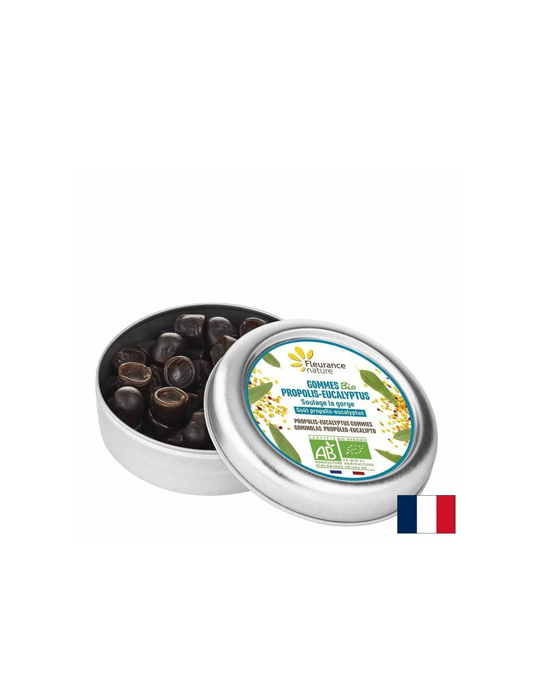 Pre boľavé hrdlo - propolis + eukalyptus bio, tablety fleurance Nature želé tablety