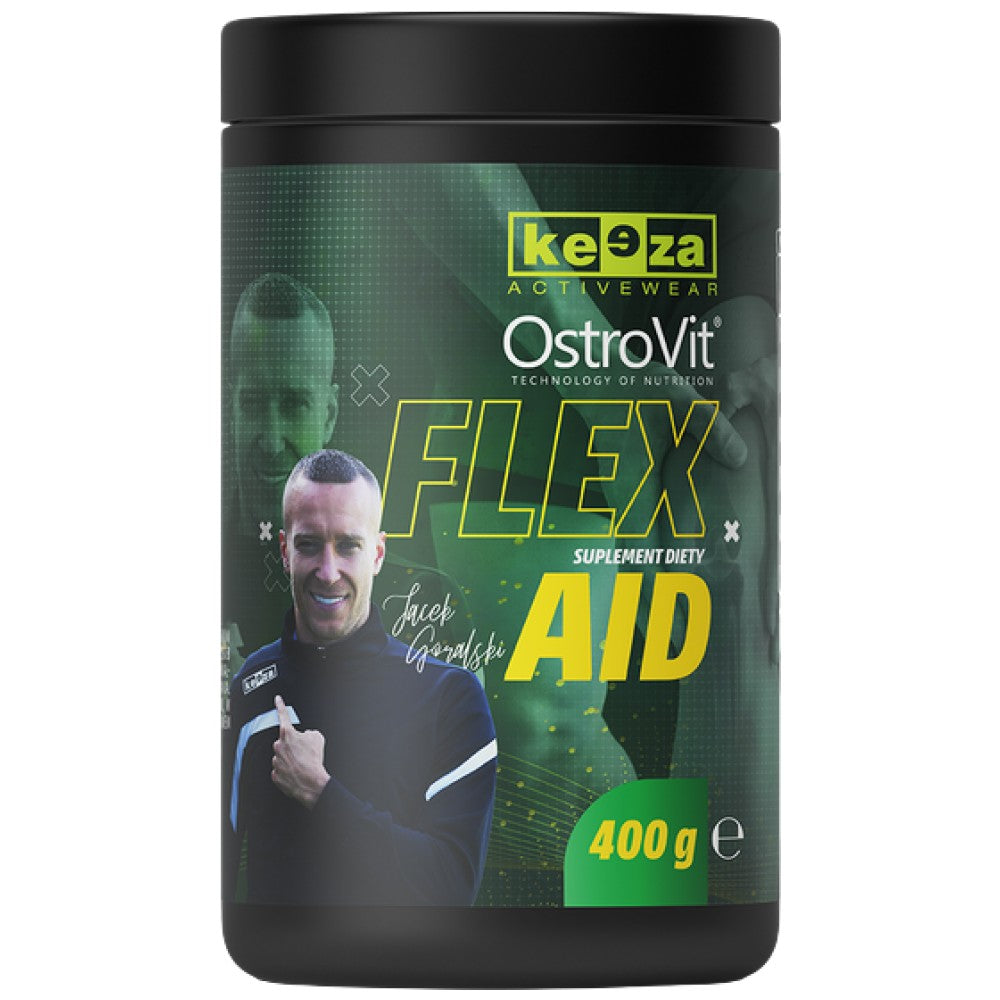 Flex Aid - Keeza | Kolagén + glukozamín, chondroitín, MSM, kyselina hyalurónová 400 gramov