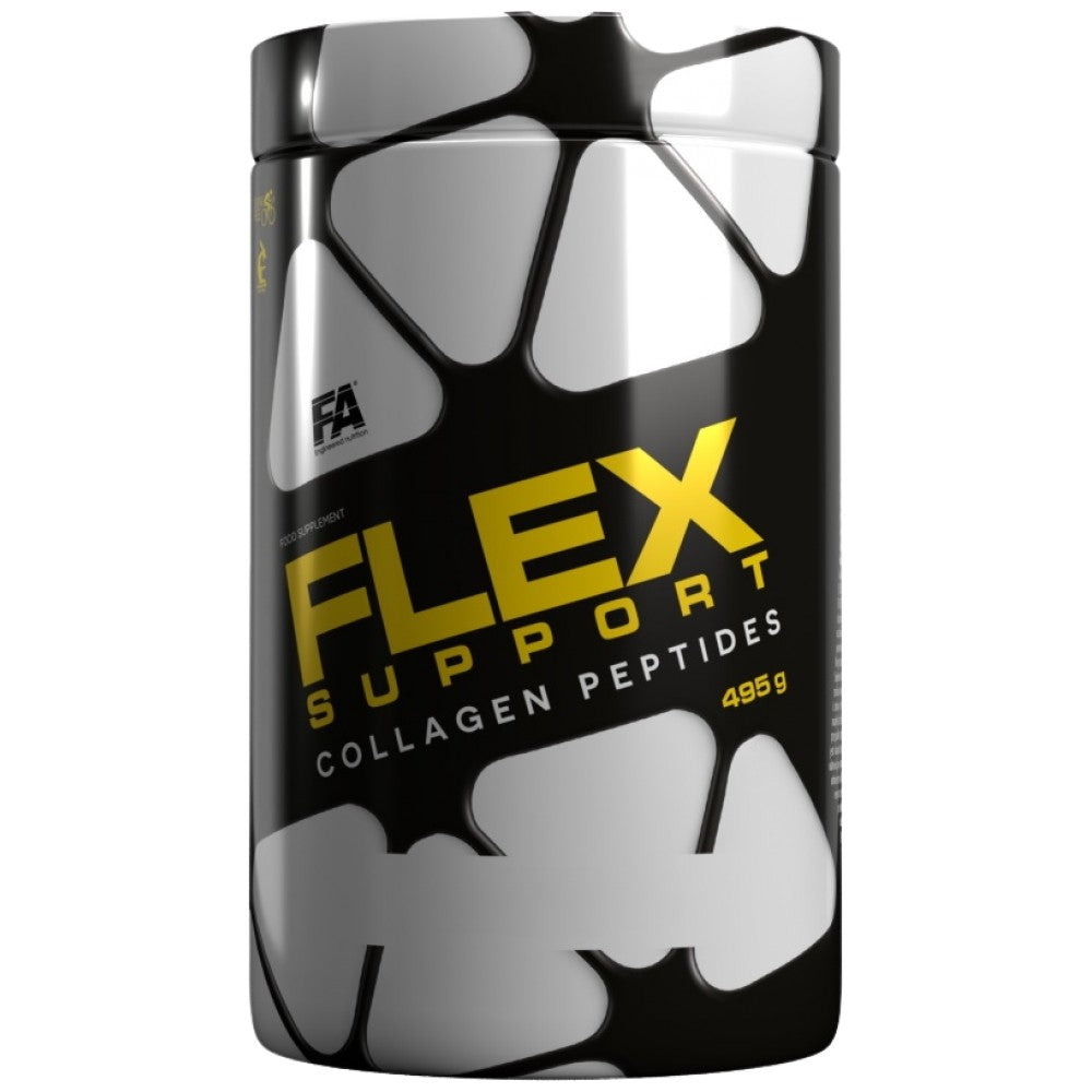 Flex Support | Hydrolyzované kolagénové peptidy + glukozamín, chondroitín, MSM, kyselina hyalurónová - 495 gramov