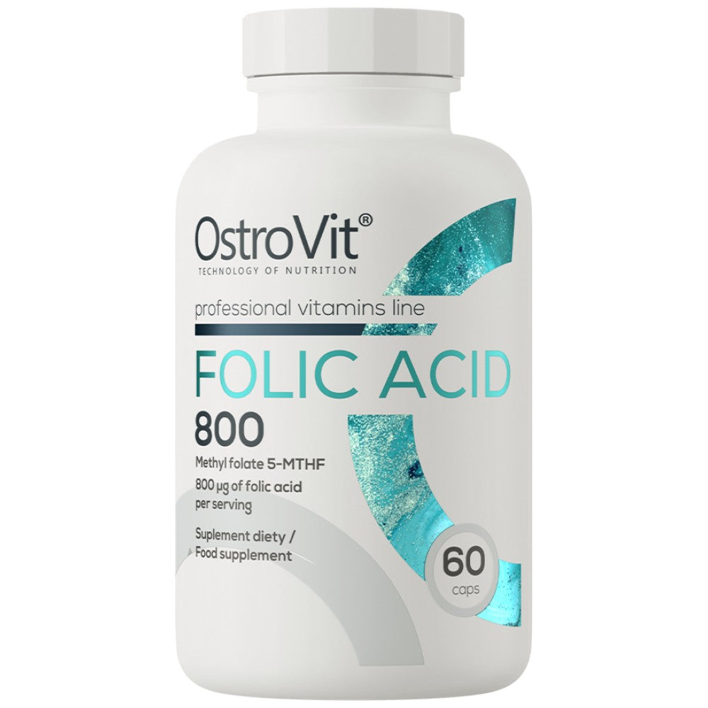 Kyselina listová 800 mg | Metylfolát 5-MTHF 60 kapsúl