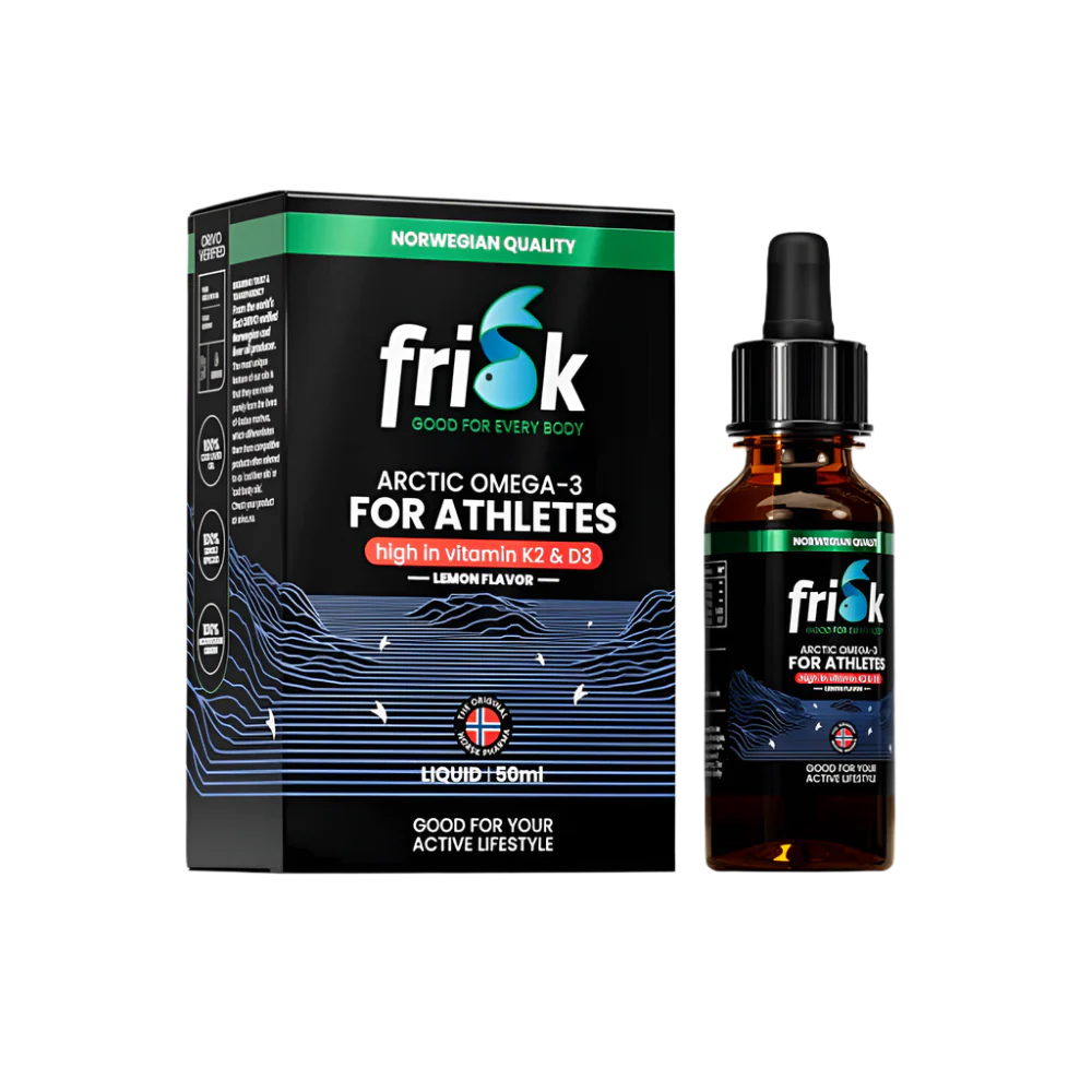 Arktický šport-Omega-3 pre športovcov-divoké ryby z chuti Nórska / citróna-50 ml