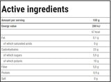 Ovocie v želé | Blackcurrant 600 gramov