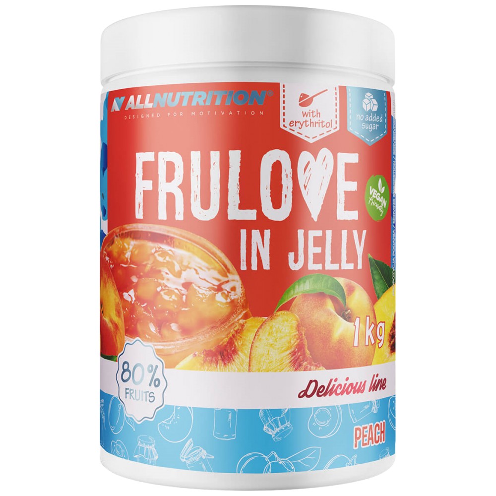 Frulove v želé | Broskyňa - 1 000 gramov