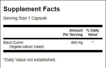 Celé spektrum čierne semeno rasce 400 mg - 60 kapsúl
