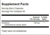 Celé spektrum škorice 375 mg - 180 kapsúl