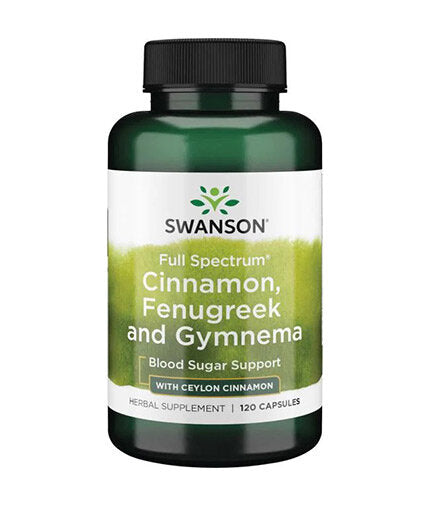 Celé spektrum škorica, fenugreek a gymnema - 120 kapsúl