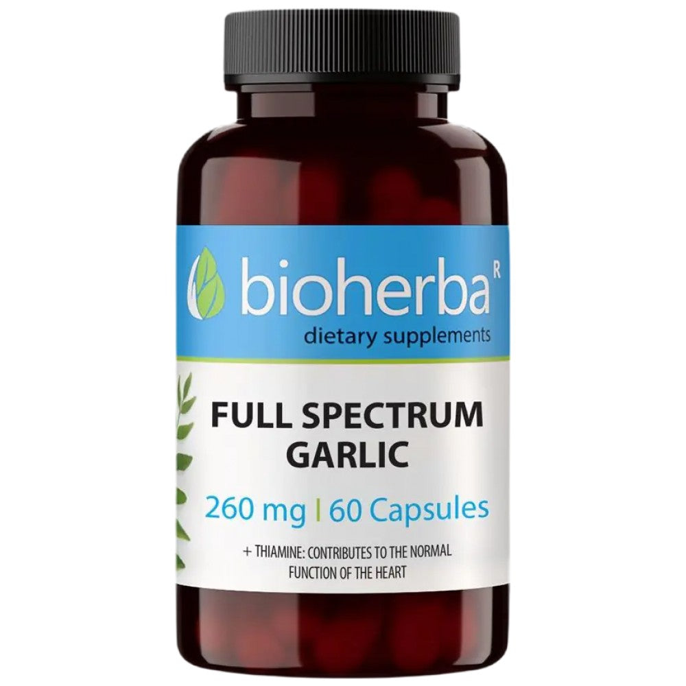 Celé spektrum cesnaku 260 mg - 60 kapsúl