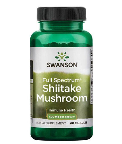 Celé spektrum shiitake huby 500 mg - 60 kapsúl