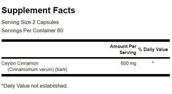 Celé spektrum True Cinnamon 300 mg - 120 kapsúl
