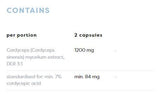 Cordyceps 1200 mg - 120 kapsúl