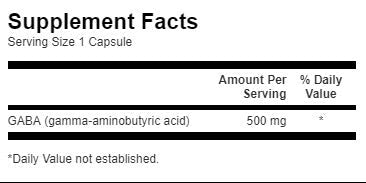 GABA 500 mg - 100 kapsúl