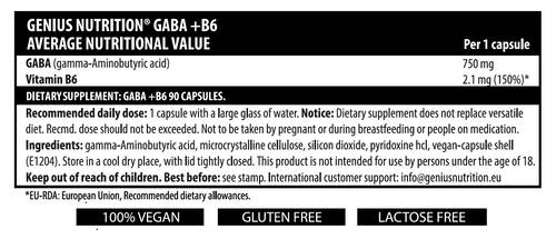 GABA 750 mg + b6 - 90 kapsúl