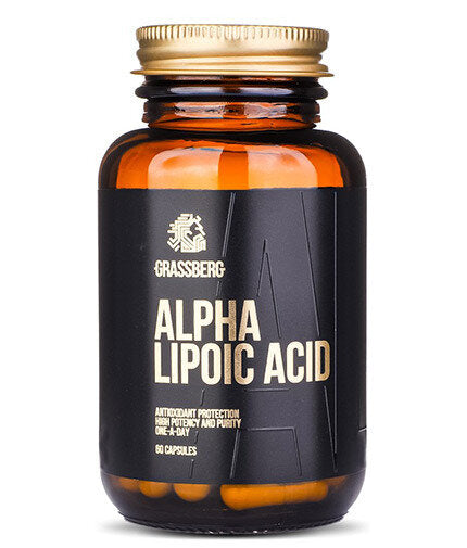 Grassberg Alpha Lipoová kyselina / 60 tabov