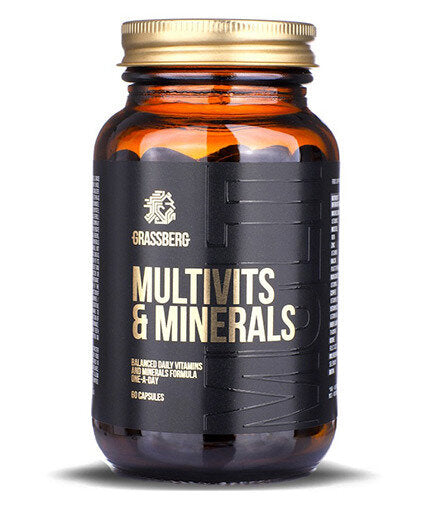 Grassberg Multivits & Minerals (60 kapsúl)