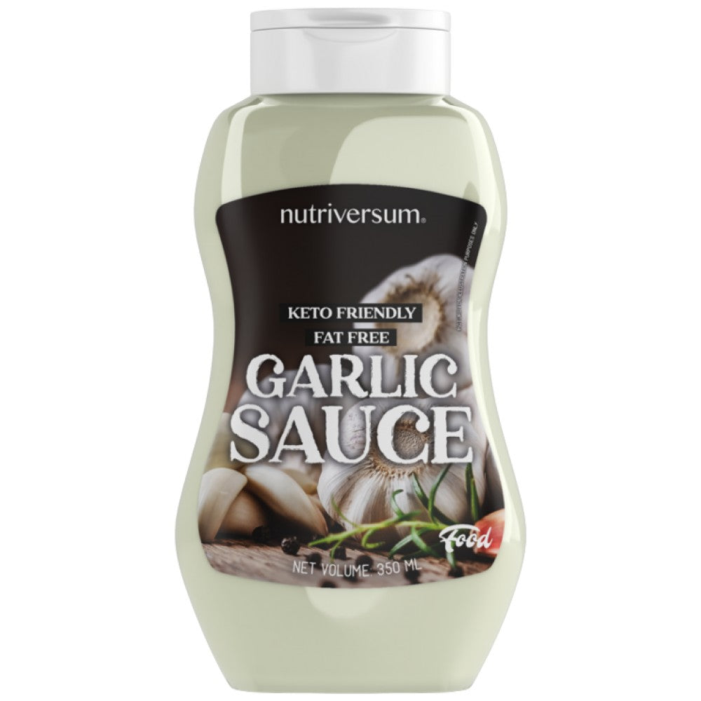 Cesnaková omáčka Keto priateľské nulové kalórie 350 ml