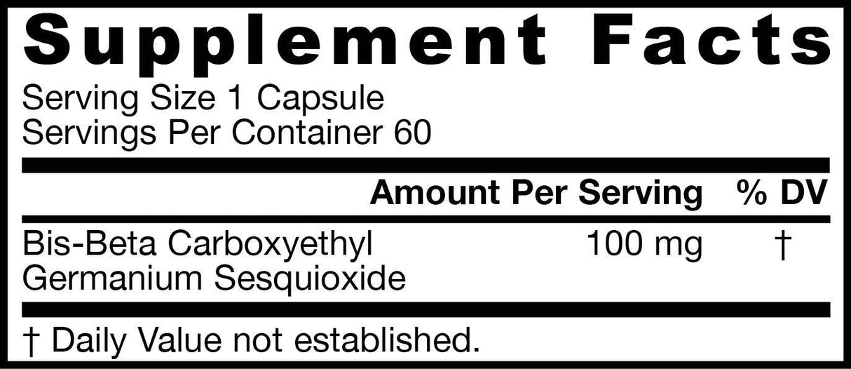 Germanium GE-132 100 mg 60 kapsuly