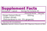Výťažok z zázvoru 650 mg - 60 kapsúl