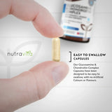 Glukosamín chondroitín /180 kapsúl, 90 dní/ s kurkumou, zázvorom a vitamínom C <tc>Nutravita</tc>