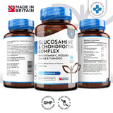 Glukosamín chondroitín /180 kapsúl, 90 dní/ s kurkumou, zázvorom a vitamínom C <tc>Nutravita</tc>