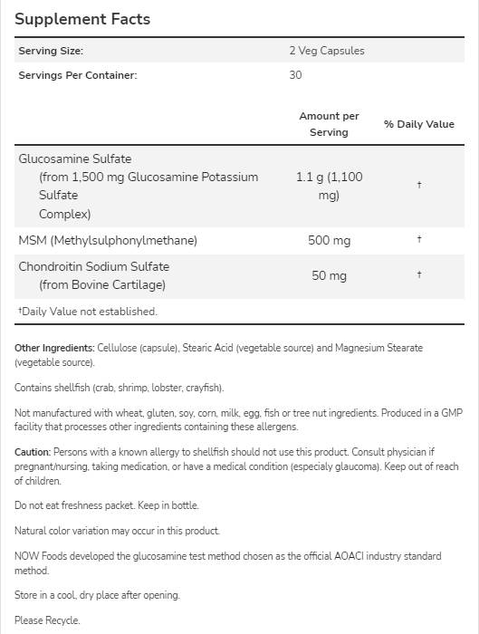 Glukozamín a MSM - 60 kapsúl