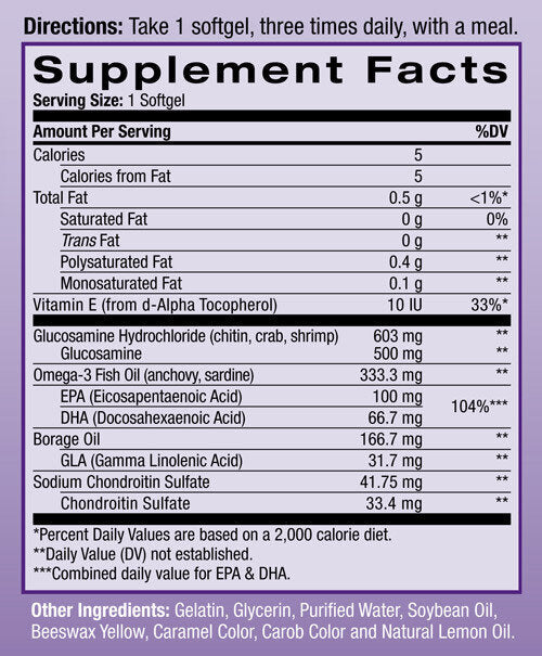 Glukozamín Omega 3 - 90 gélové kapsuly