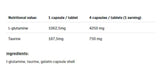 Glutamín 1250 XTRACAPS - 360 kapsúl