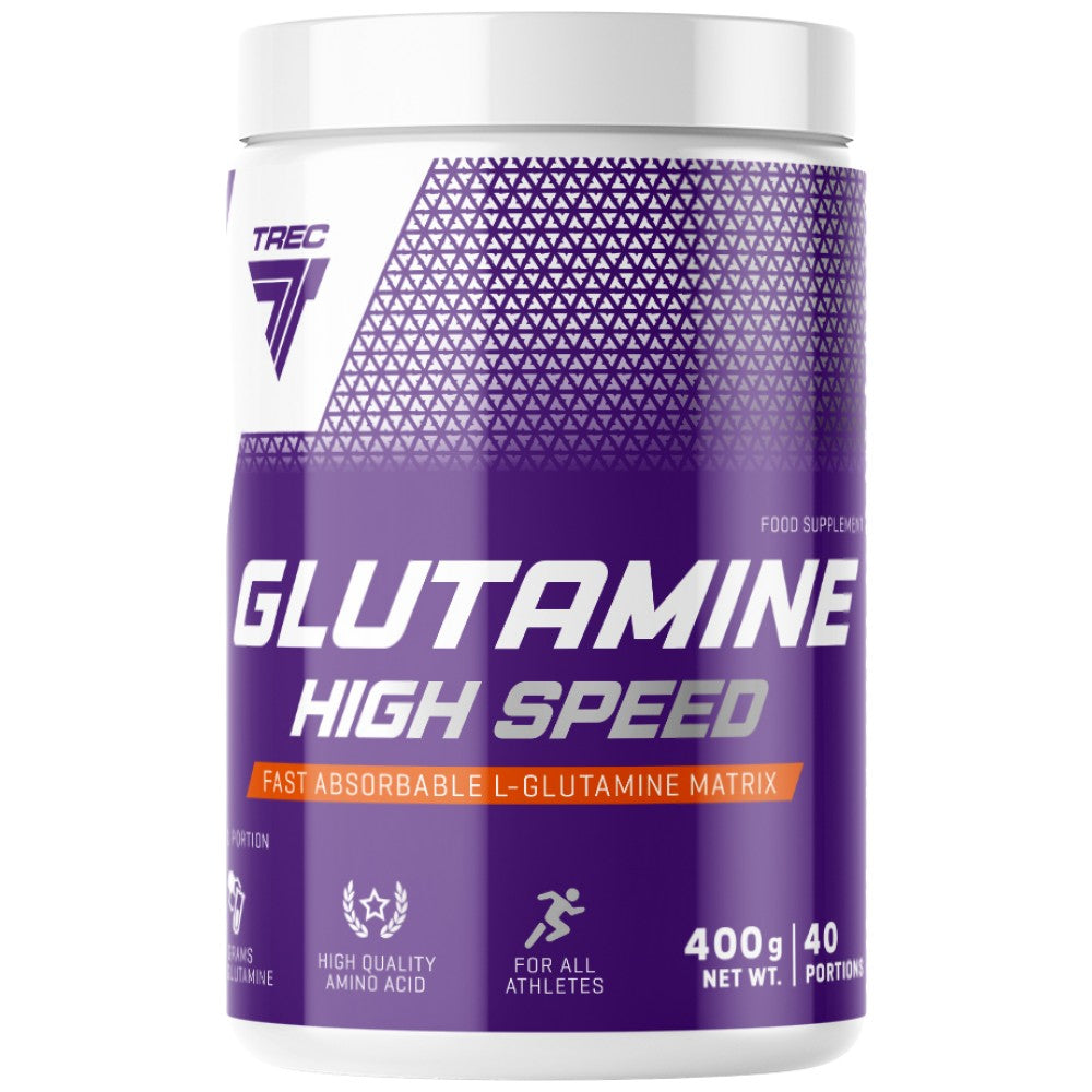 Vysoká rýchlosť glutamínu Rýchla absorbovateľná glutamínová matica - 400 gramov
