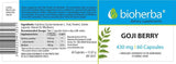 Goji Berry 430 mg - 60 kapsúl