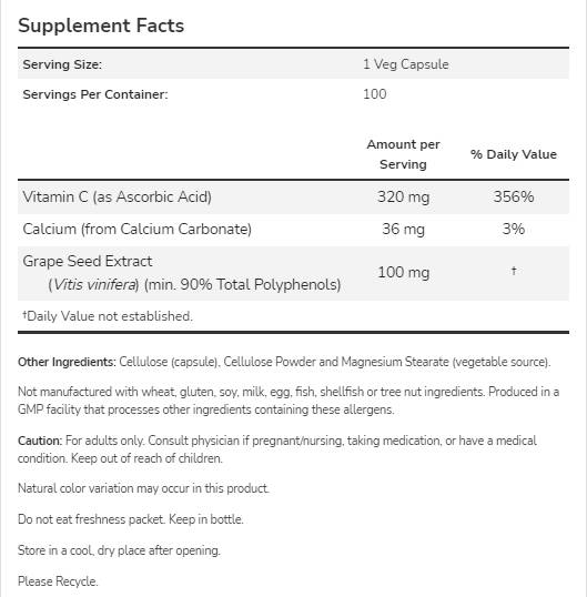 Zastavené semeno 100 mg | Štandardizovaný extrakt - 200 kapsúl