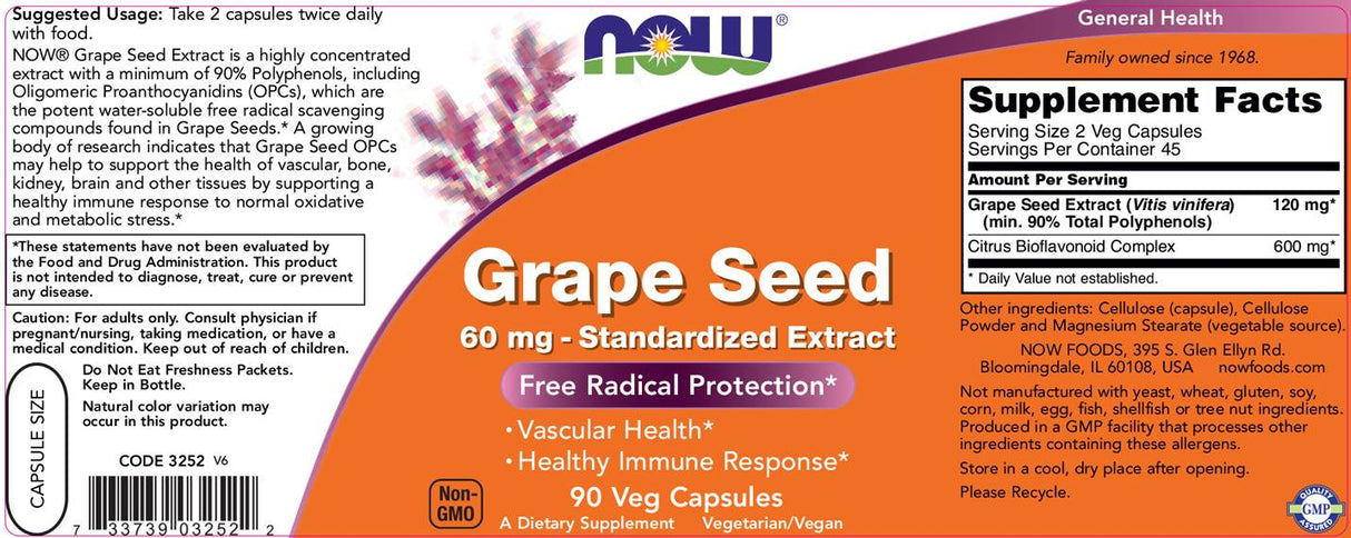 Antioxidant v hroznovom semene 60 mg - 90 kapsúl