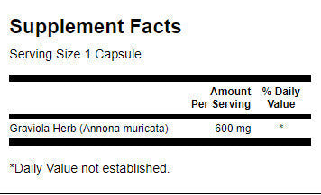 Graviola 530 mg - 60 kapsúl