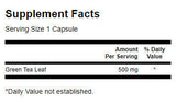 Zelený čaj 500 mg - 30 kapsúl