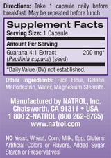 Guarana 200 mg. / 90 uzáverov.