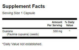 Guarana 500 mg - 100 kapsúl