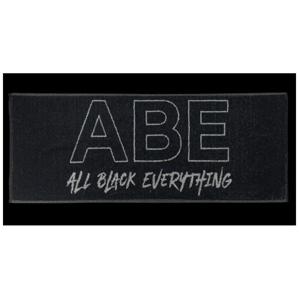 Telocvičňa uterák Abe All Black 1 meter