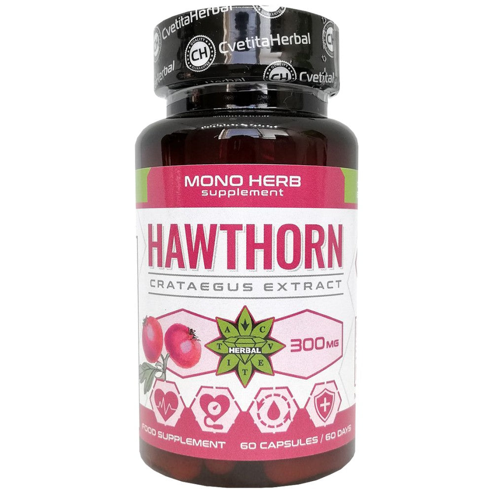 Hawthorn 300 mg - 60 kapsúl