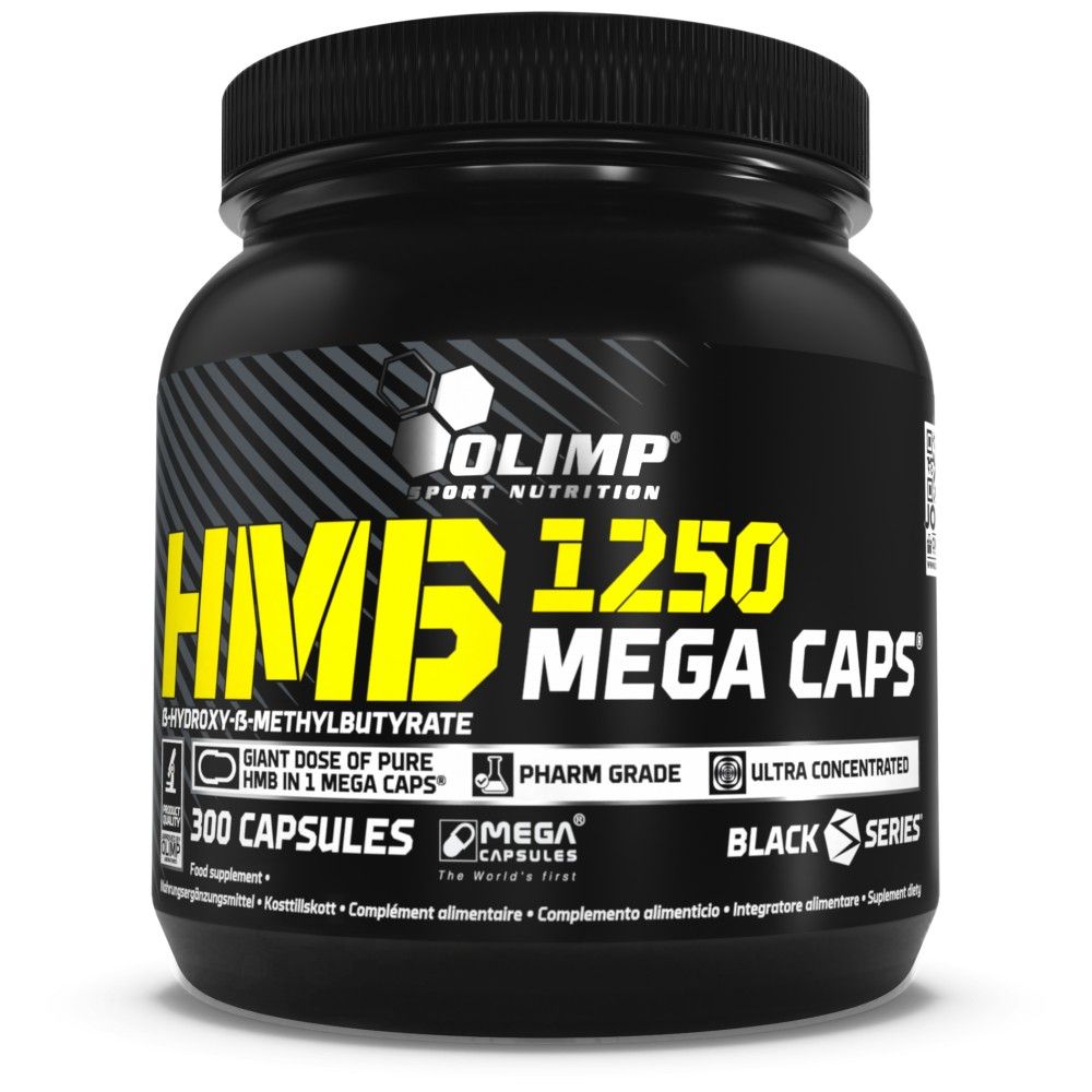 HMB mega čiapky - 300 kapsúl
