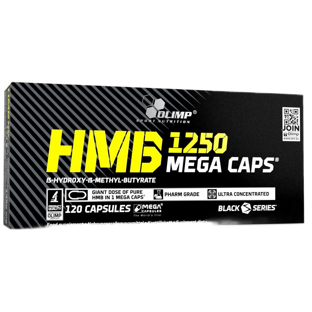 HMB mega čiapky - 120 kapsúl