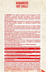 Habanero horúca chilli omáčka Nízka kalória - 400 ml