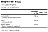 Komplex rastlinných prostaty 1090 mg - 200 kapsúl